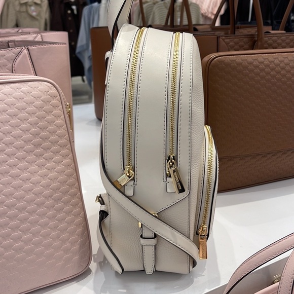 Michael Kors Jaycee Medium Logo Backpack
Light Cream - Picture 16 of 16